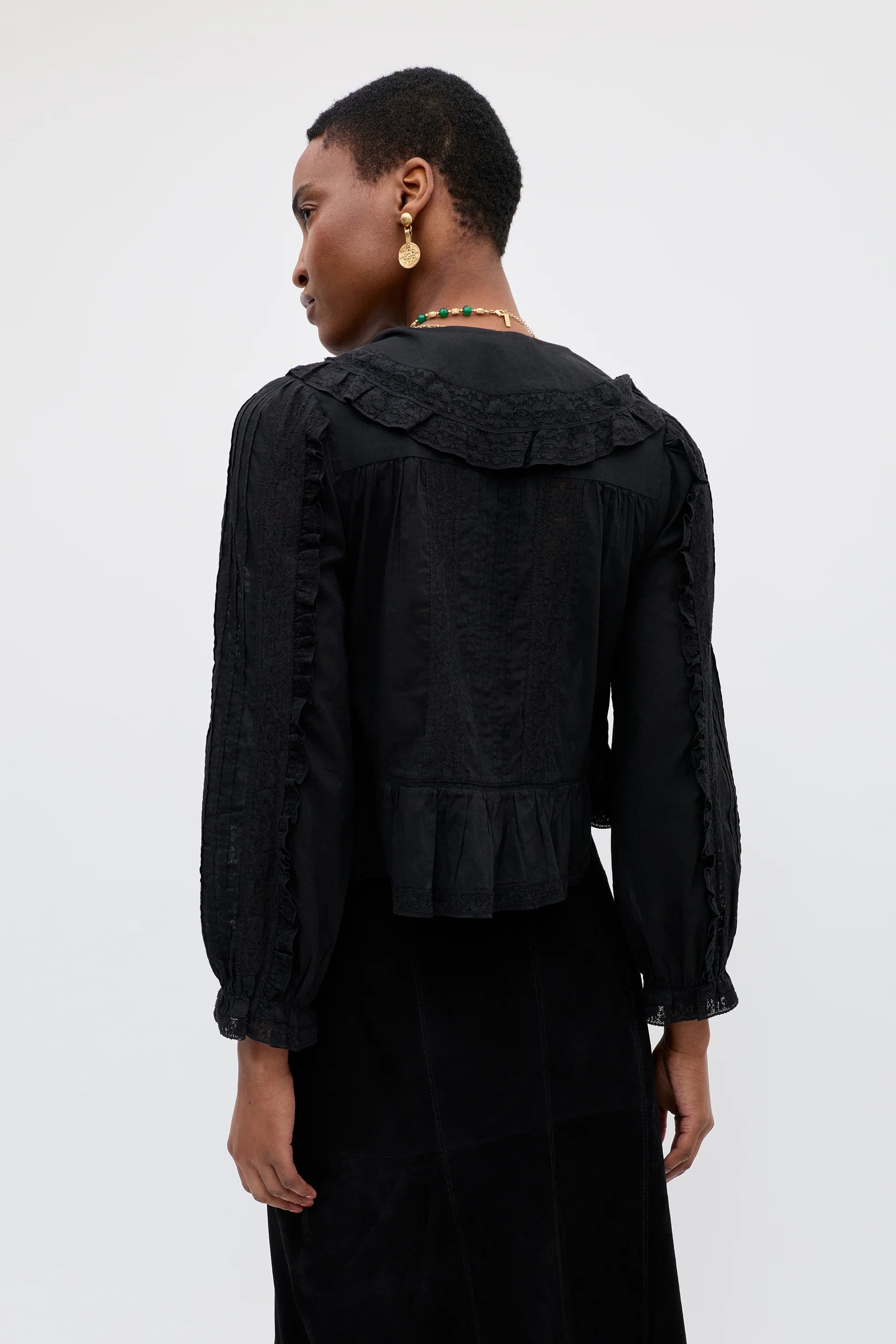 Maribelle Top in Black — view 2