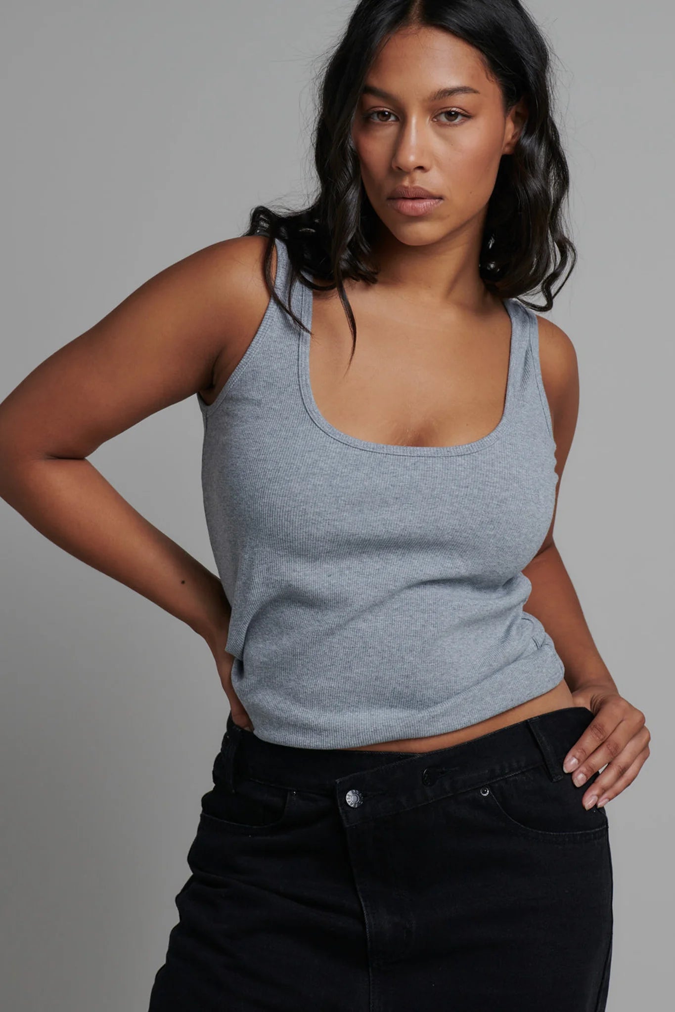 Jordy Tank in Grey
