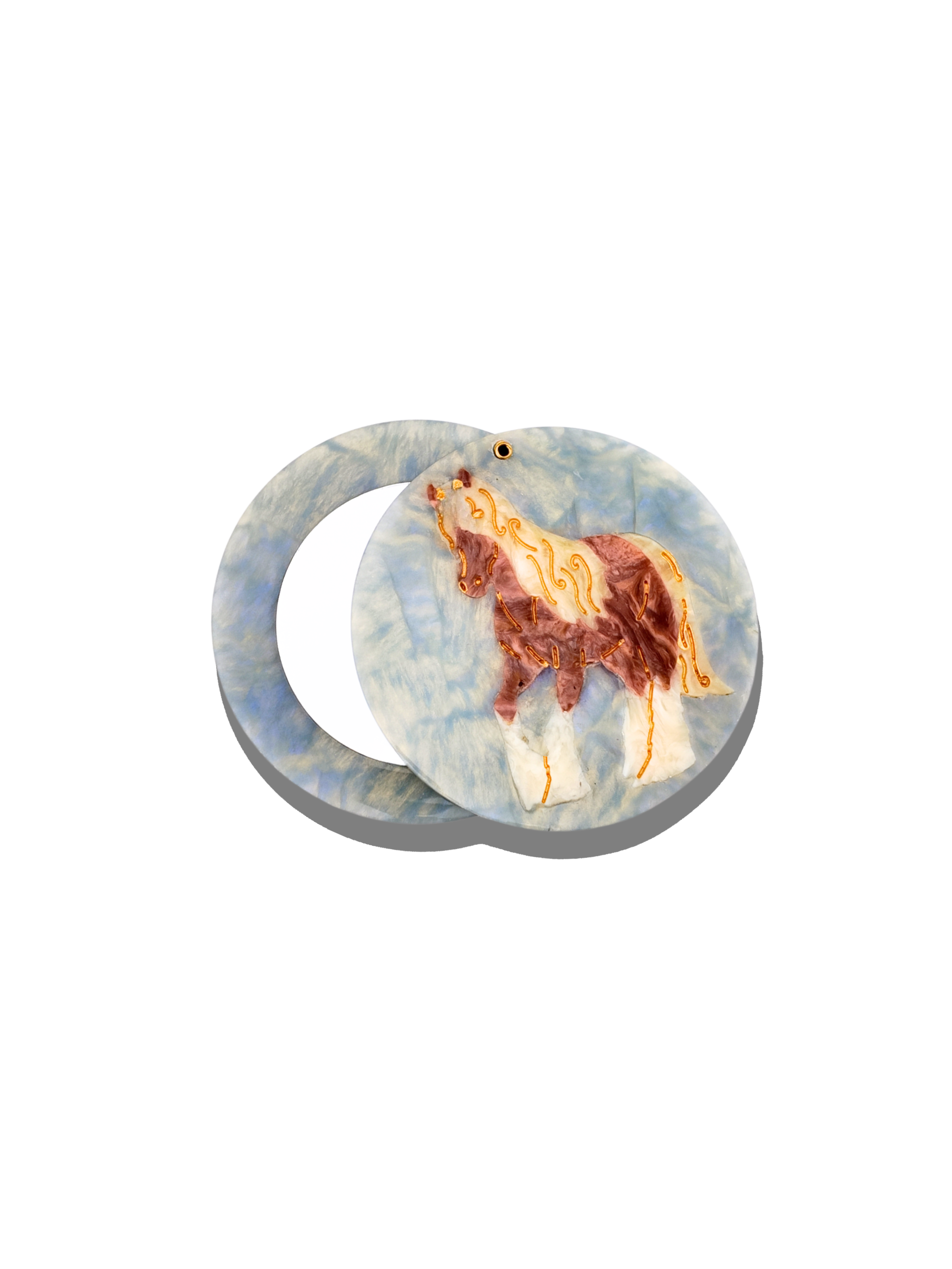 Horse Compact Mirror