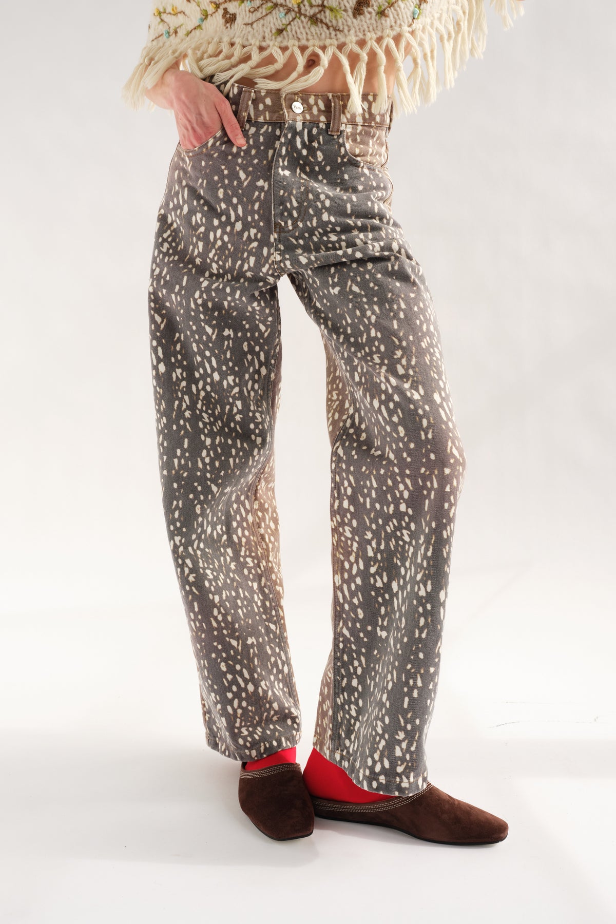 Espartero Printed Wide-Leg Pant by Tach Clothing, view 1