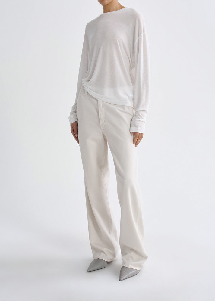 Lyndon Pant in Bone