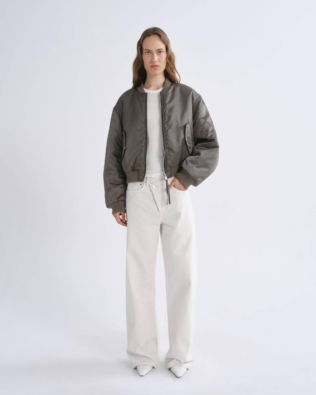 Frankie Reversible Bomber in Fern - view 5