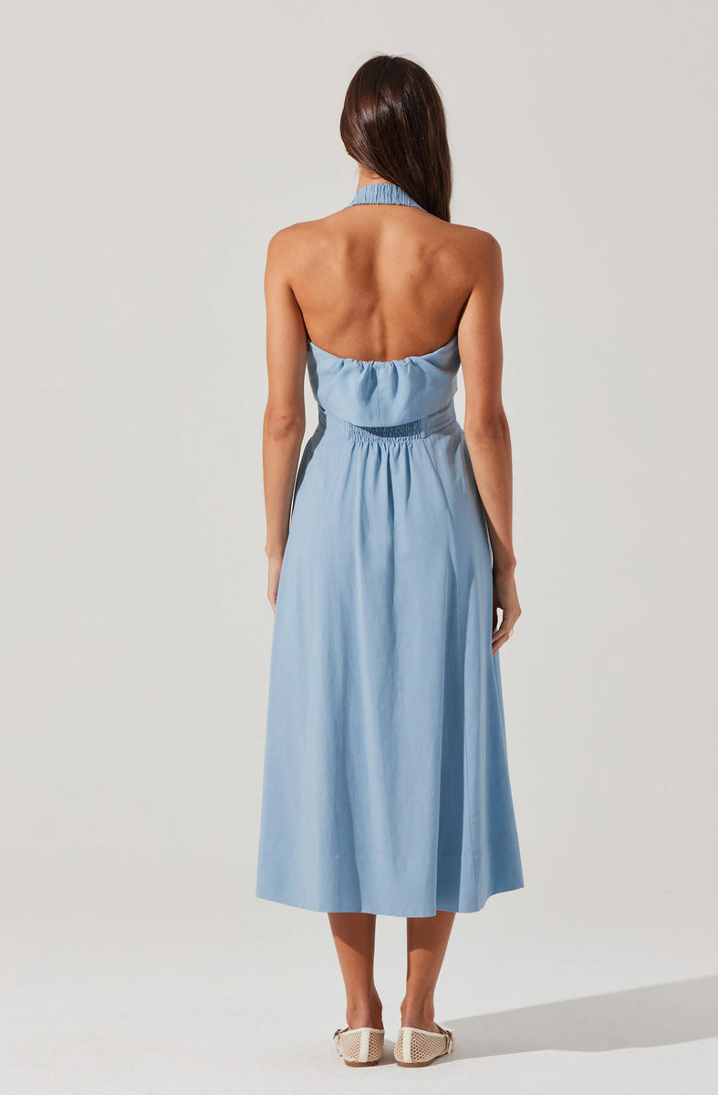 Dear Neighbor | Katherine Dress | Astr | Midi Linen Dress