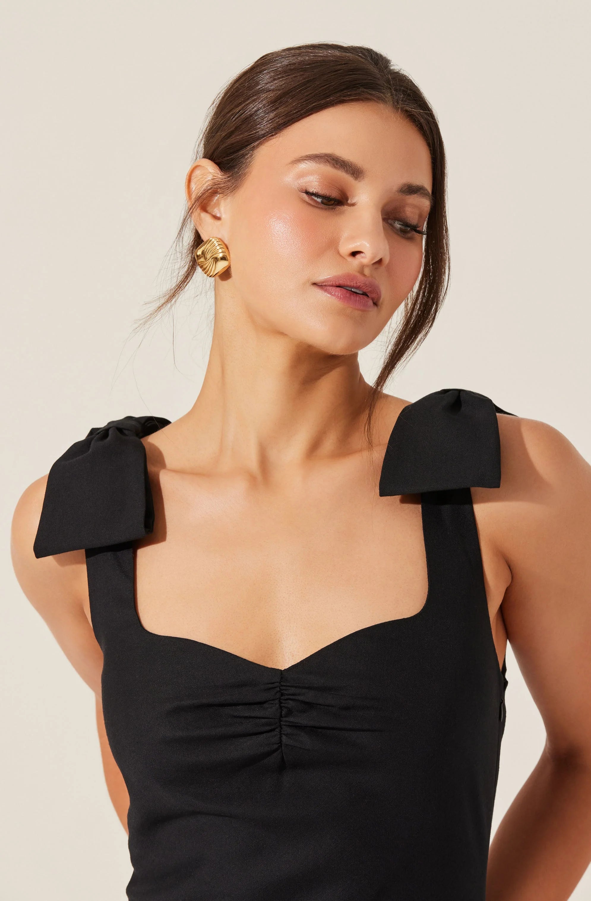 Kateleya Dress in Black — view 3