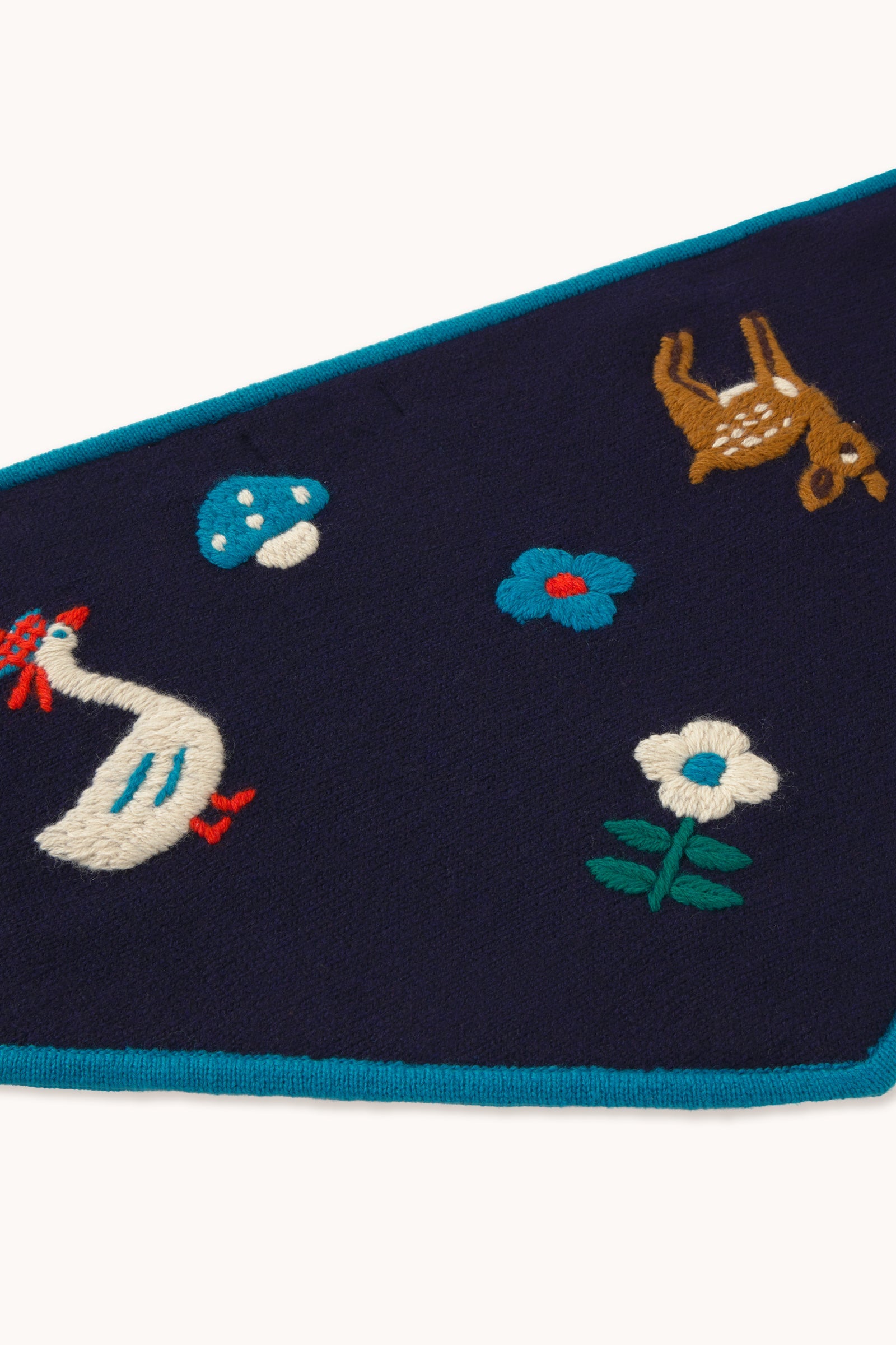 The Tiny Big Sister Fall Bandana in Navy - view 3
