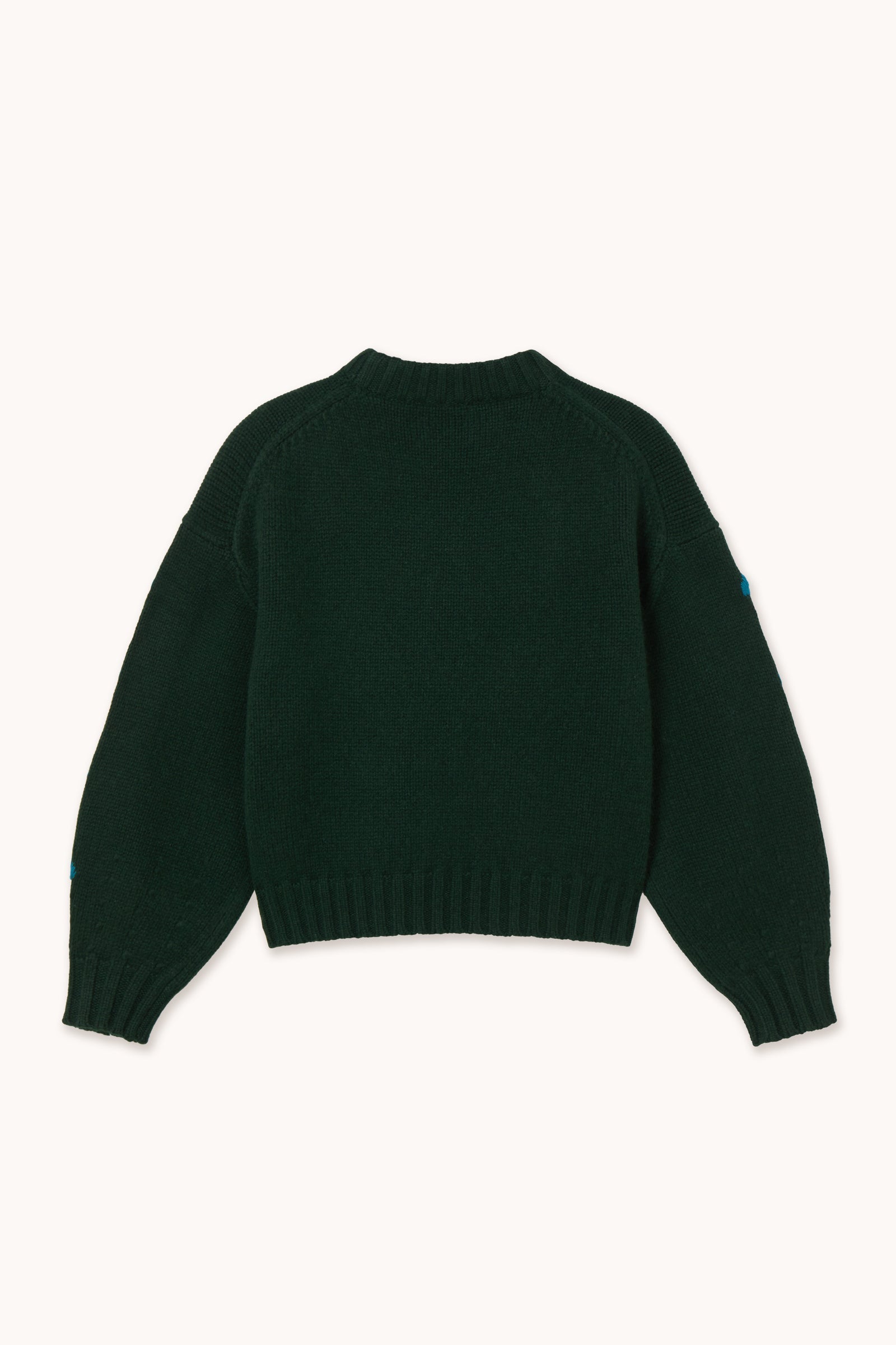 The Tiny Big Sister Mushrooms Sweater in Ink Blue - view 2