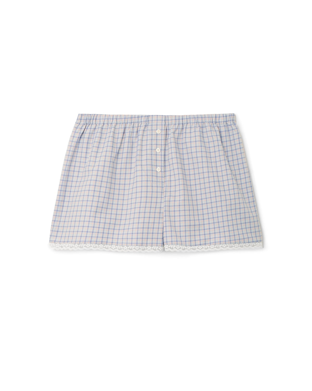 The Boxer in Blue Check