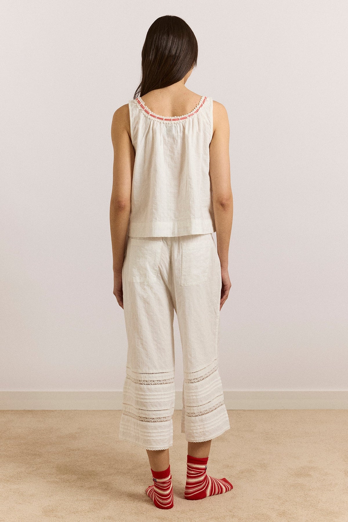 Elodie Cami styled with Elodie Trouser
