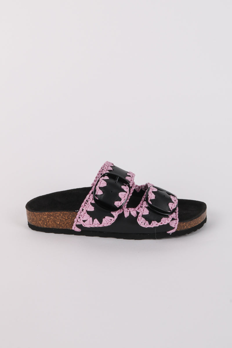 Dazed Sandal in Pink Combo