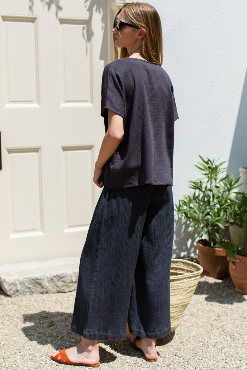 Beachy Pant in Crinkle Organic — view 5