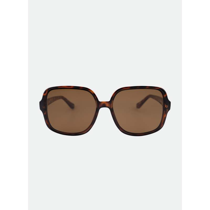 Annie Sunglasses in Tortoise/Brown — view 4