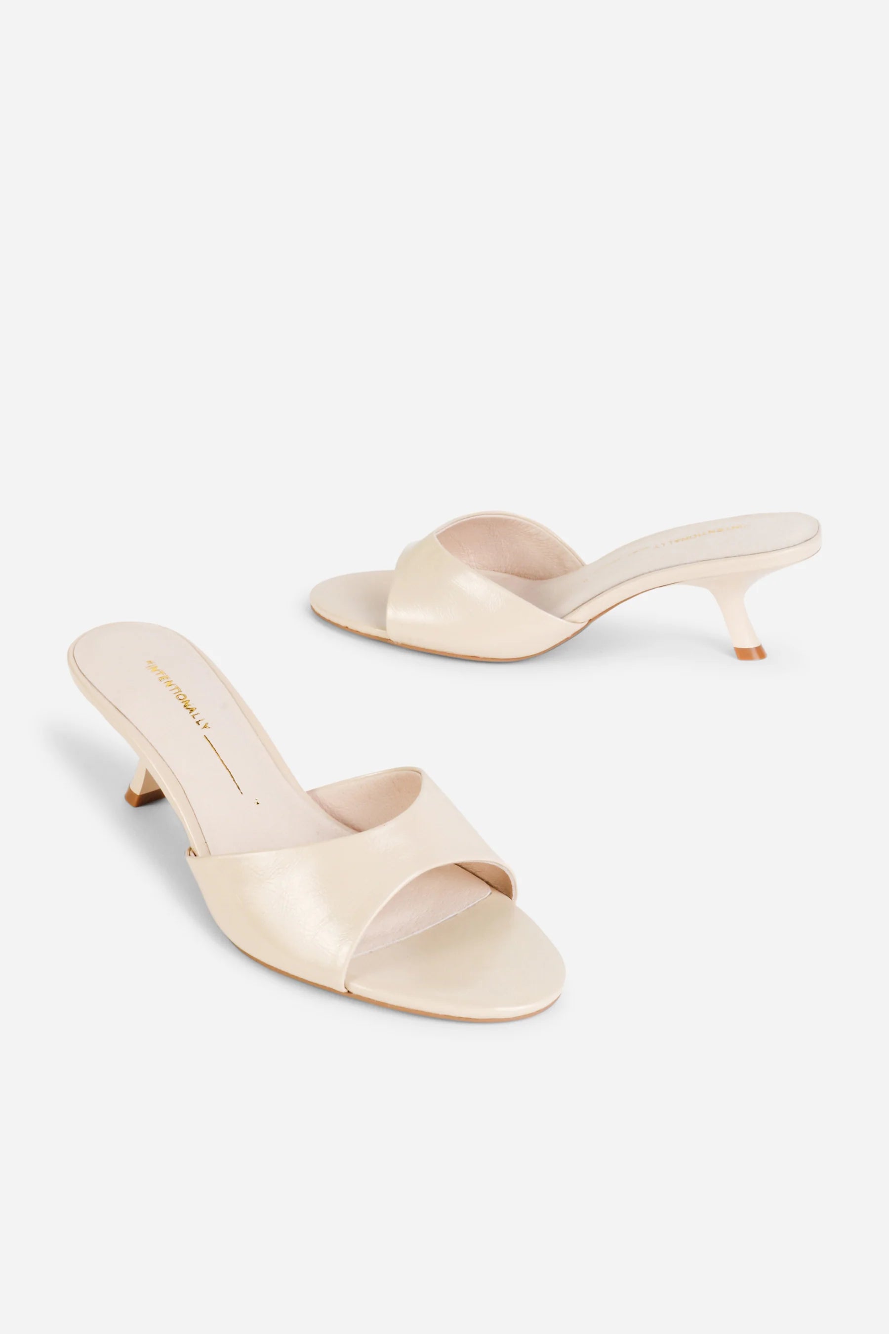 Given Kitten Heel in Cream — view 3
