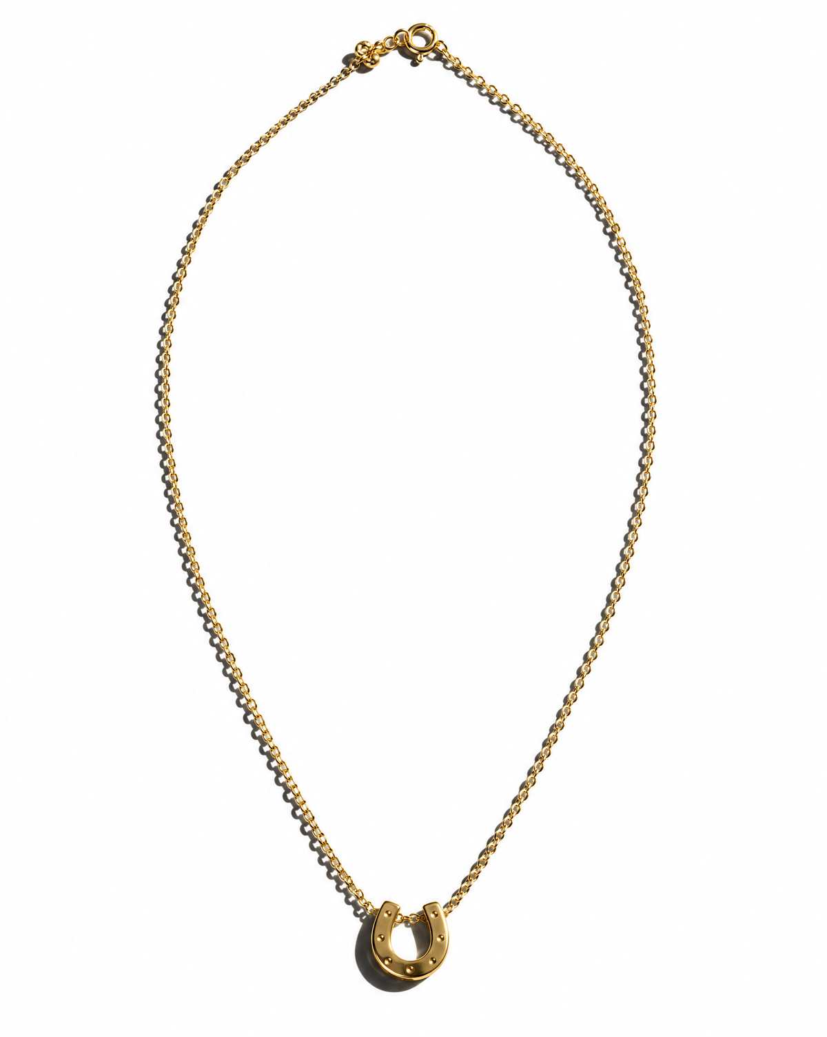 Horseshoe Charm Necklace