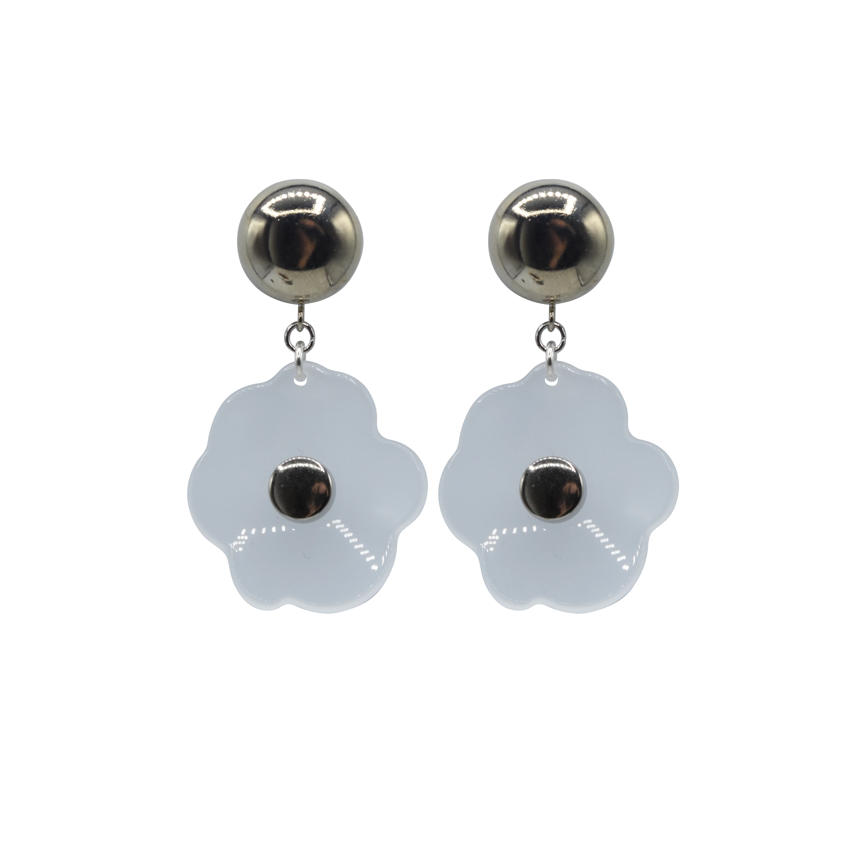 Francine Bramli Narcissus drop earrings