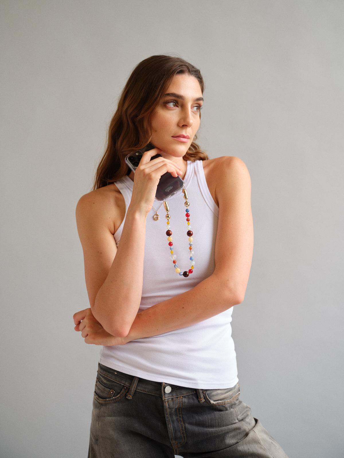 Orbit Wristlet Phone Strap in Retro — view 3