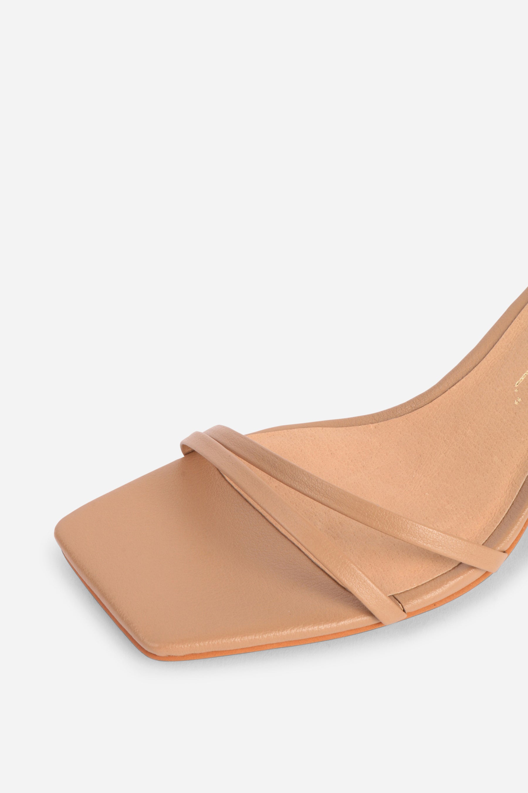 Pretty Please Leather Heel in Clay