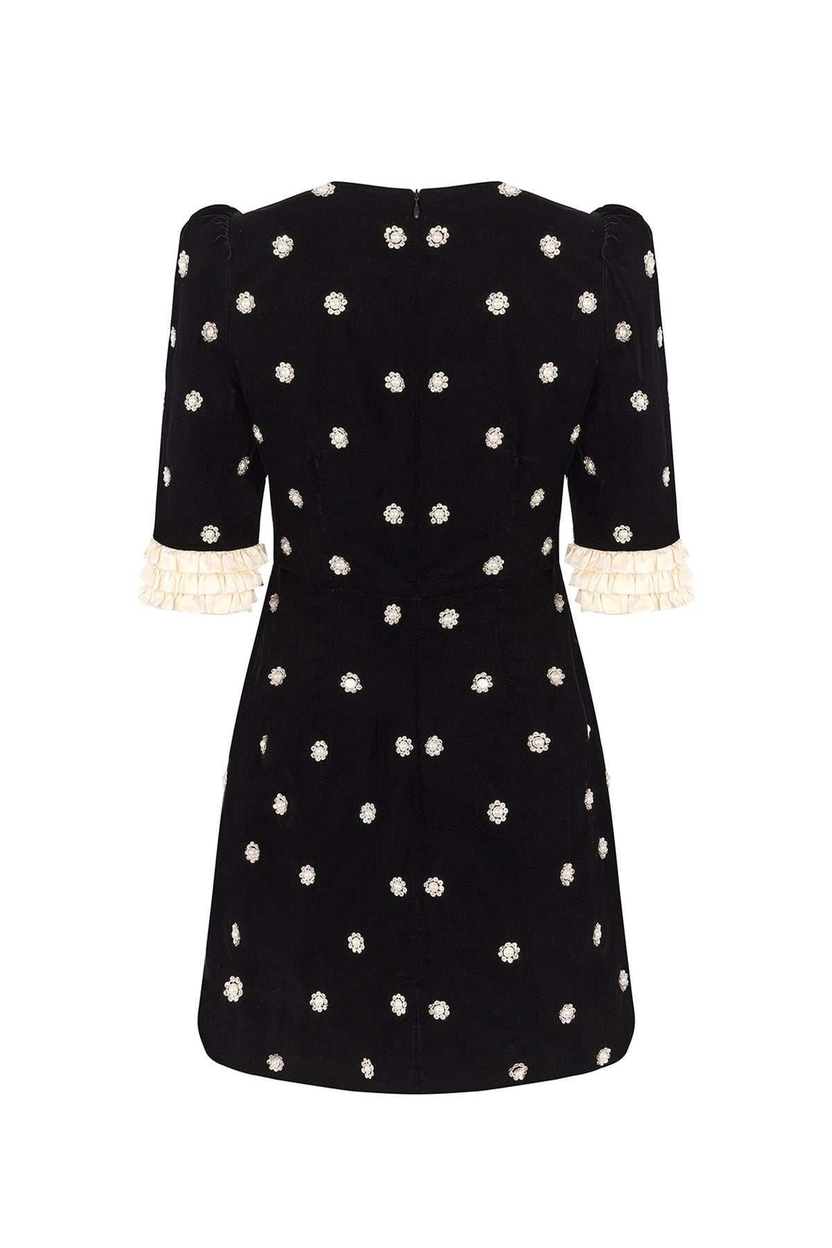 Camille Dress in Black — view 6