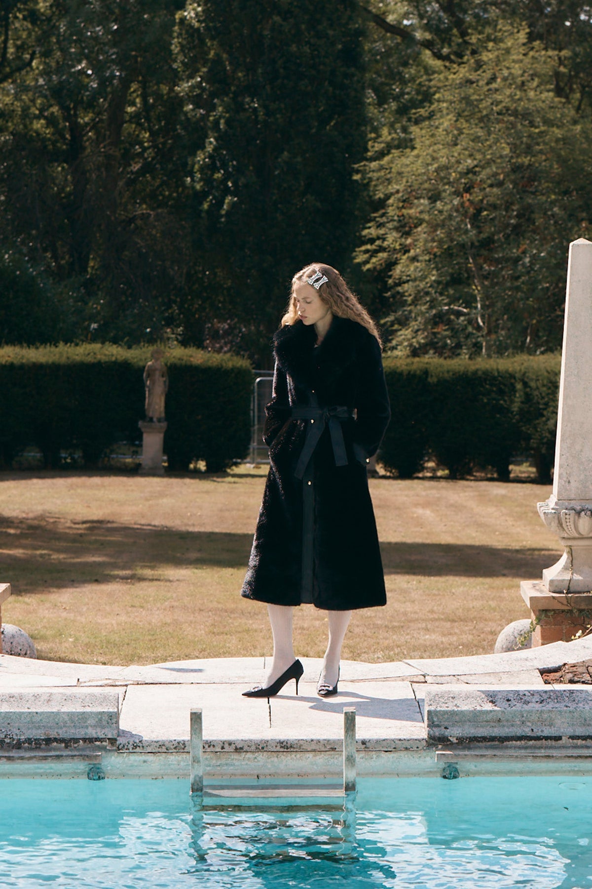 Vivienne Coat in Black — view 3