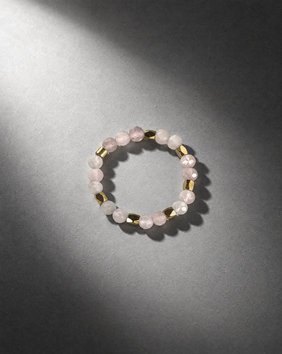 Rose Quartz Gemstone Ring
