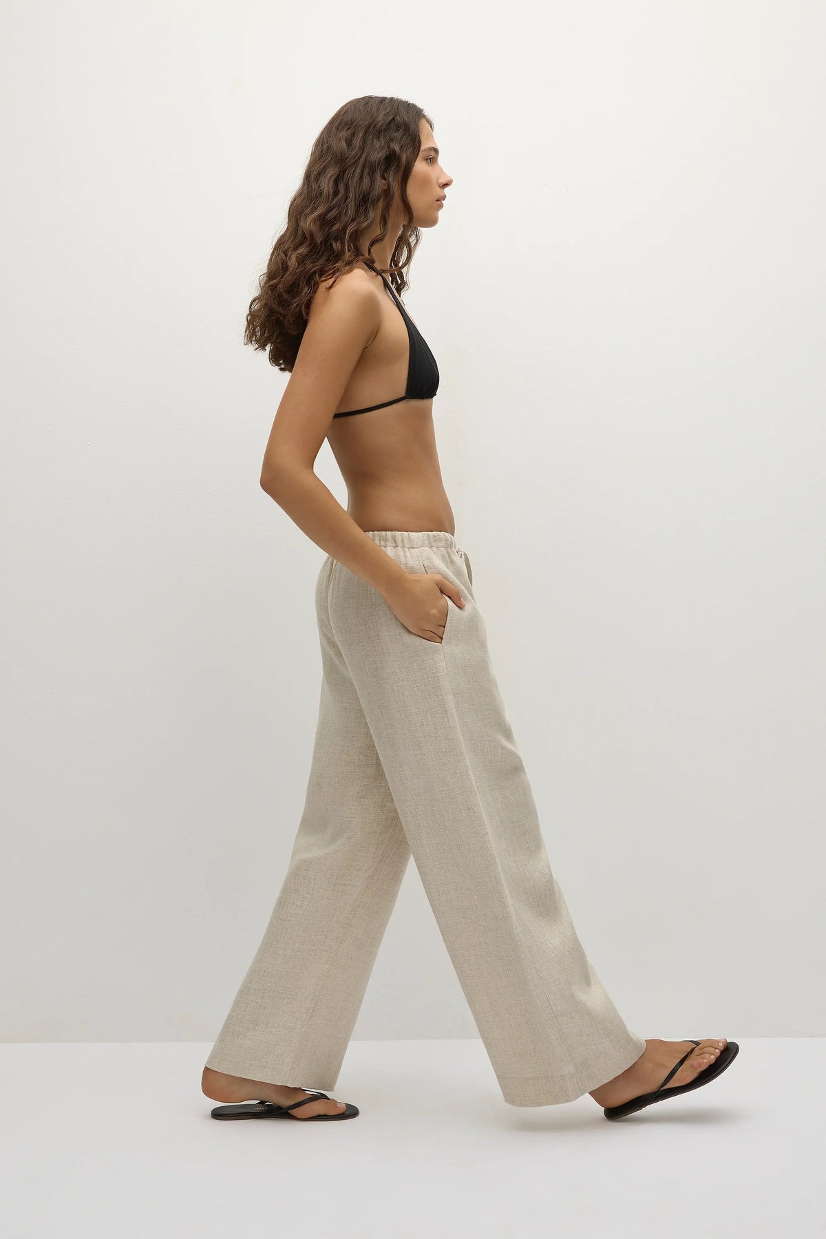 Jones Pant in Natural — view 4