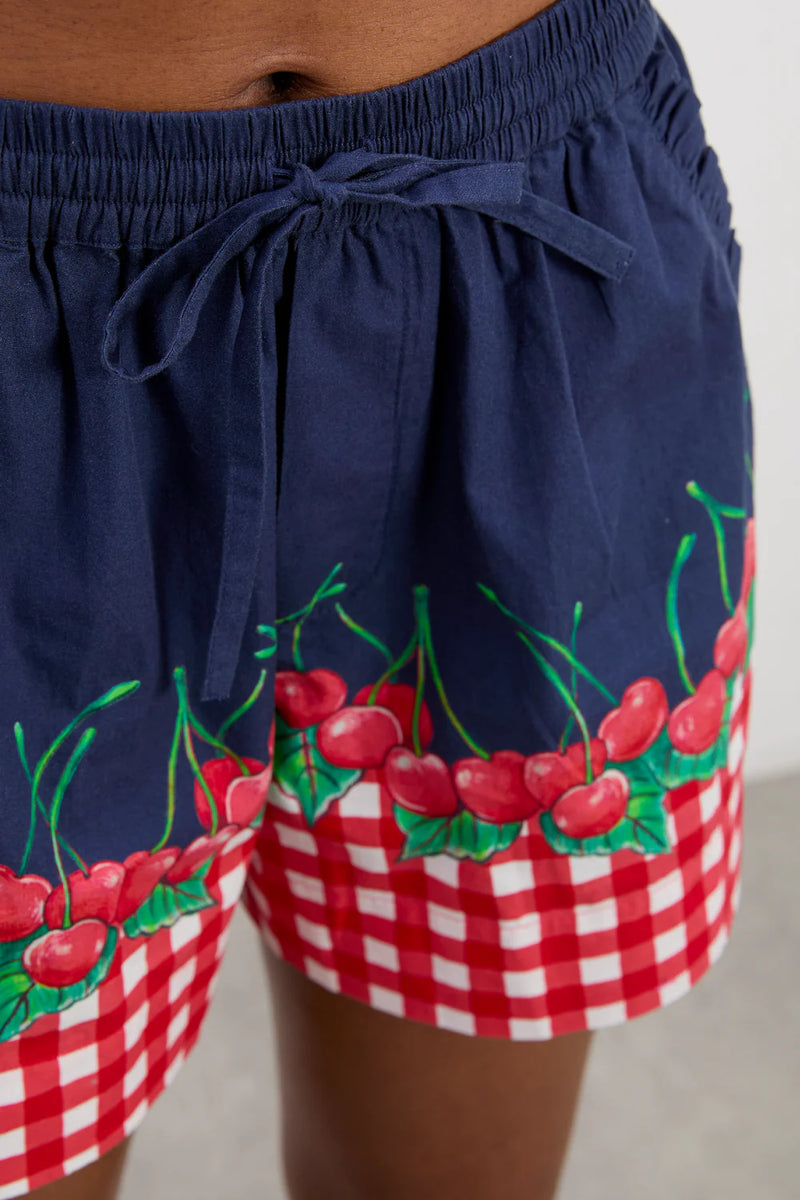 DEAR NEIGHBOR | PULL ON SHORTS | CHERRY PIE | DAMSON MADDER