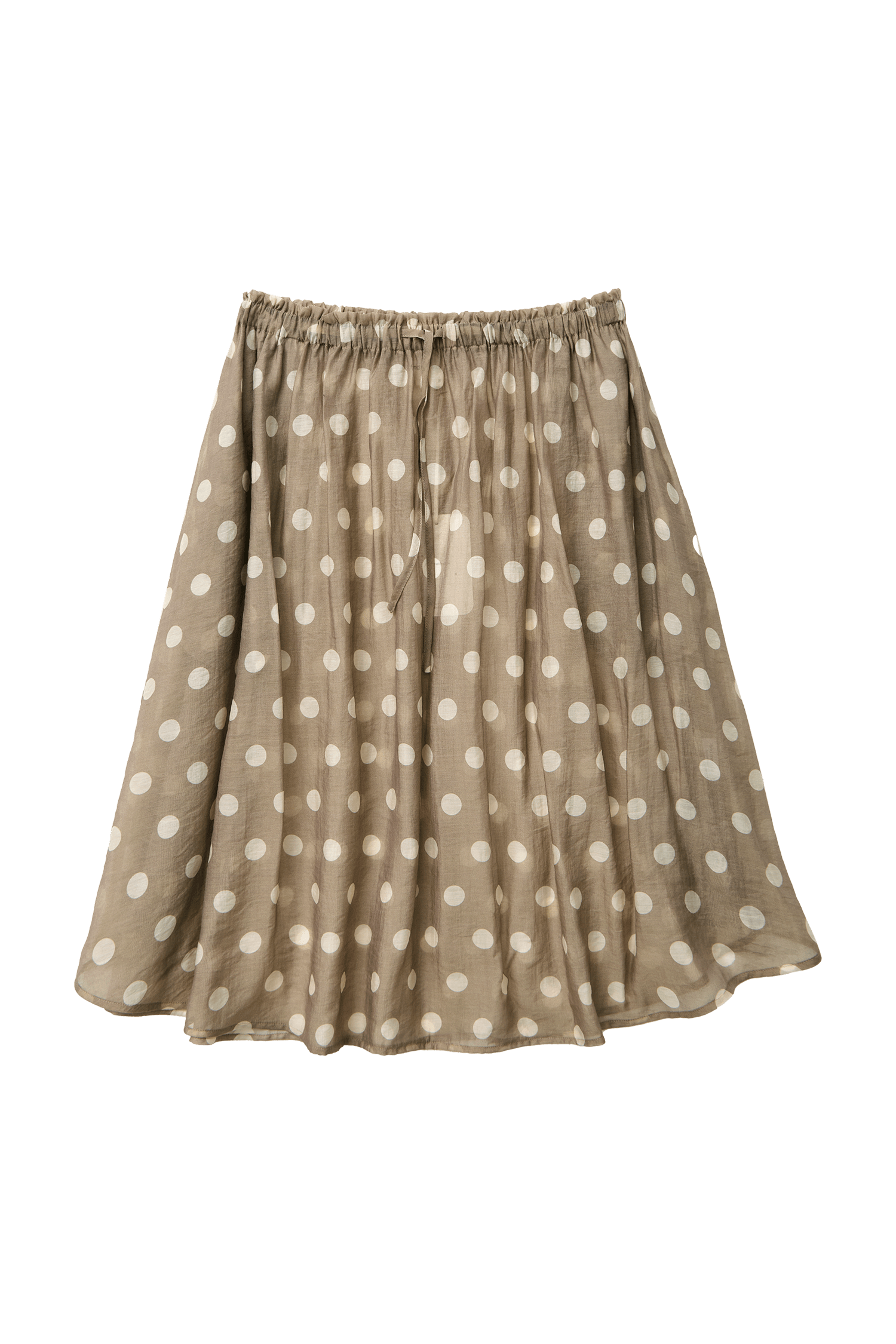 Haenim Skirt in Cream and Mocha