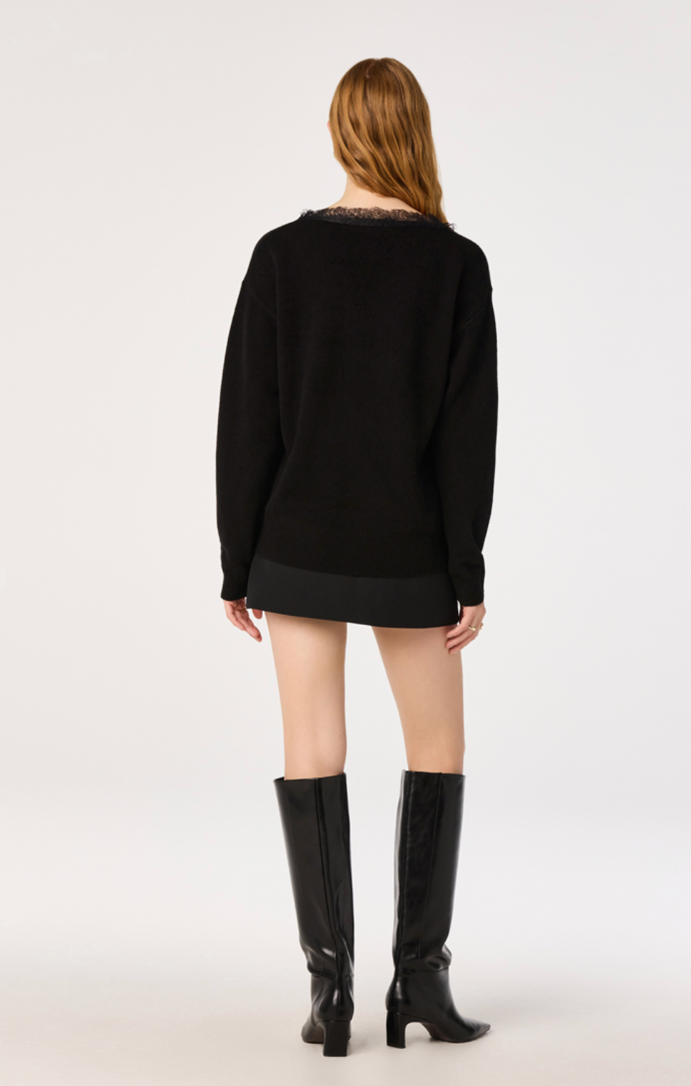 Jadyn Sweater in Black — view 3