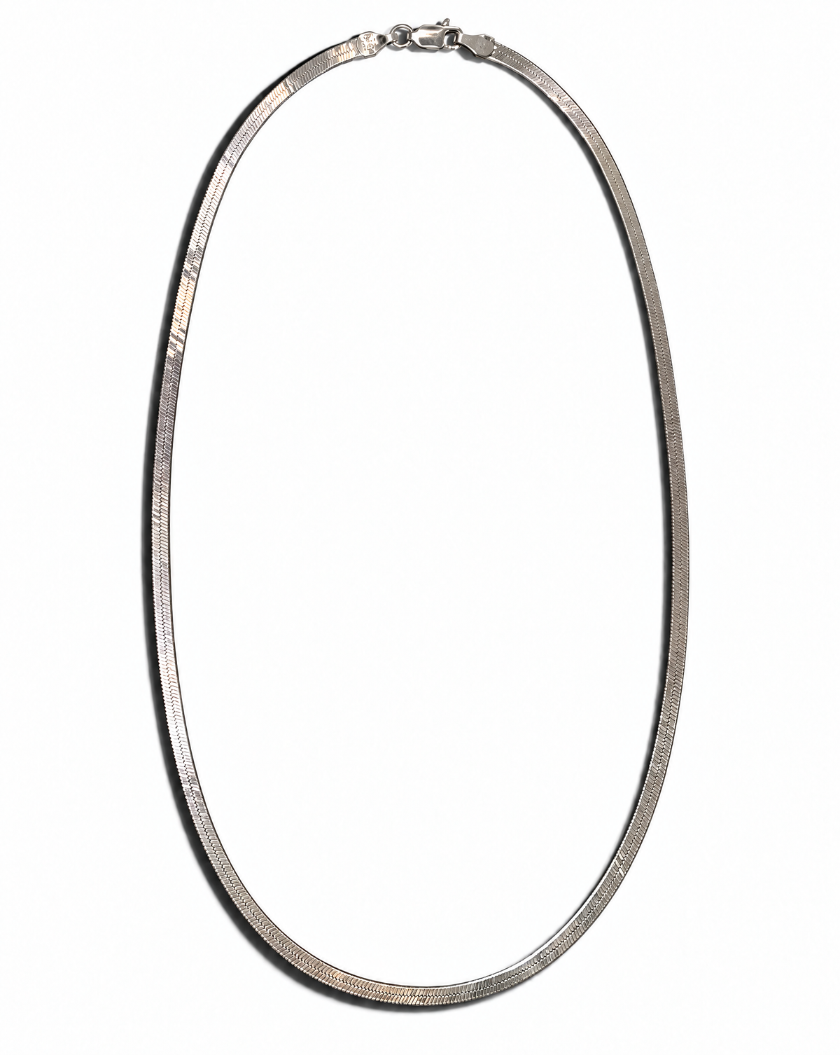 Silver Herringbone Chain