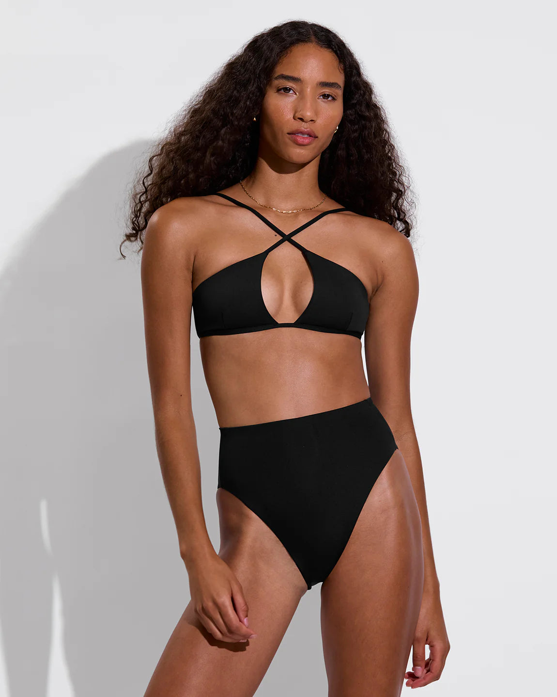 Reef Top in Jet Black