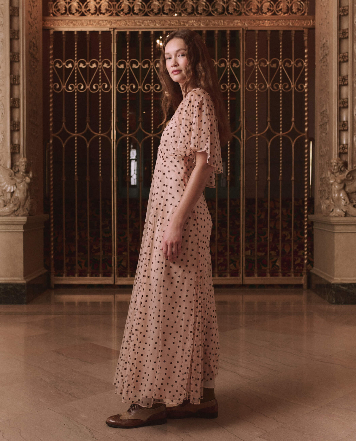 The Festal Dress by The Great — three-quarter view