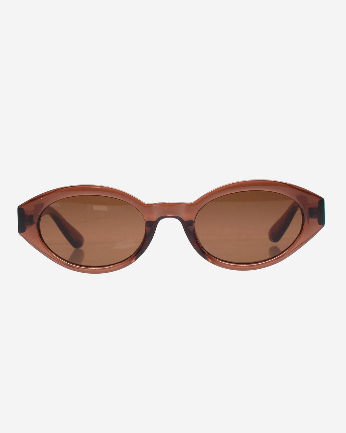 The Demi Sunglasses in Mocca — front