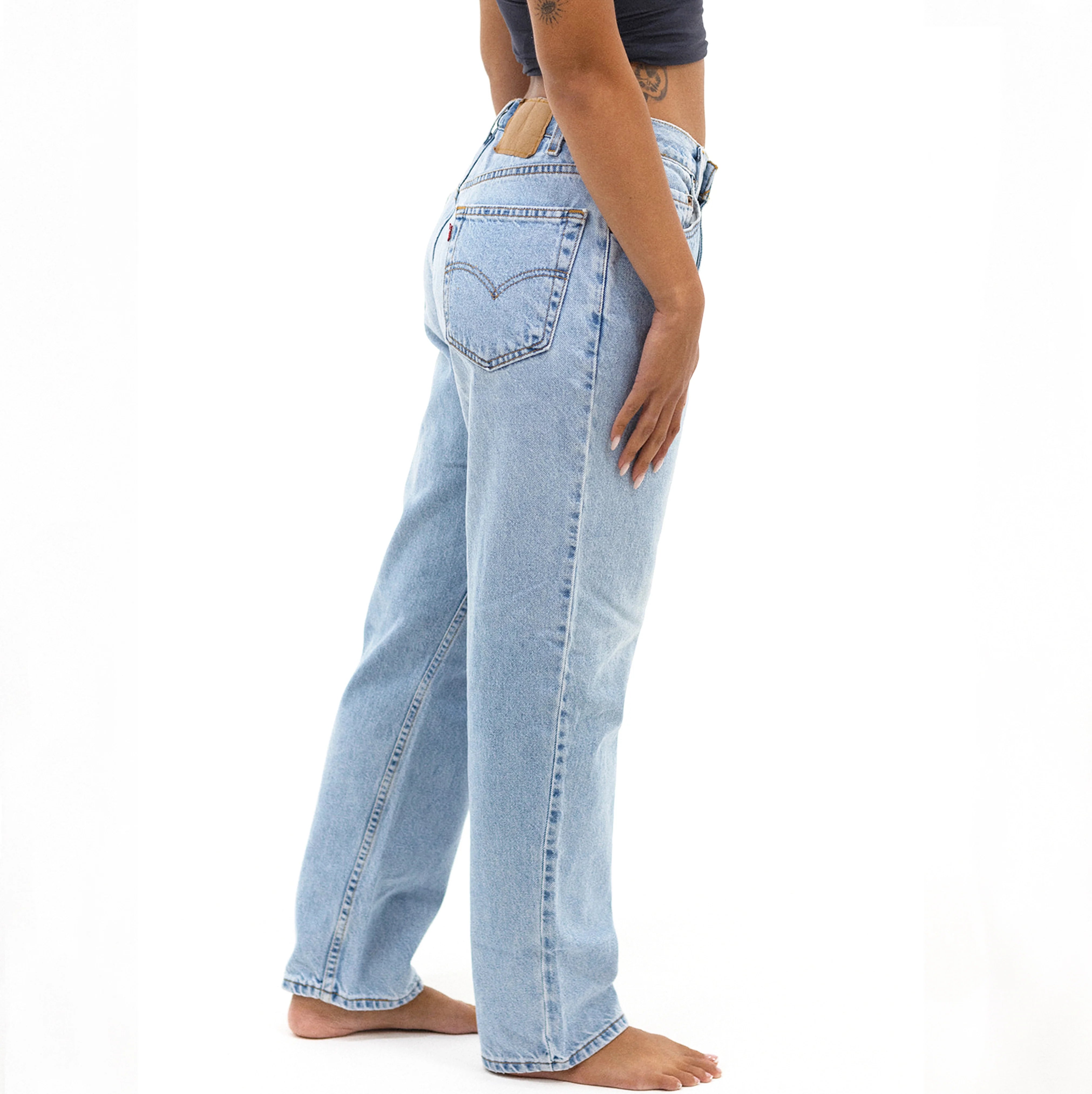 Ultra Baggy Jean in Light — view 3