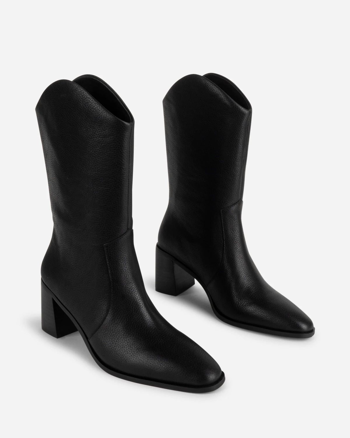 Worth Leather Western Boot — front view