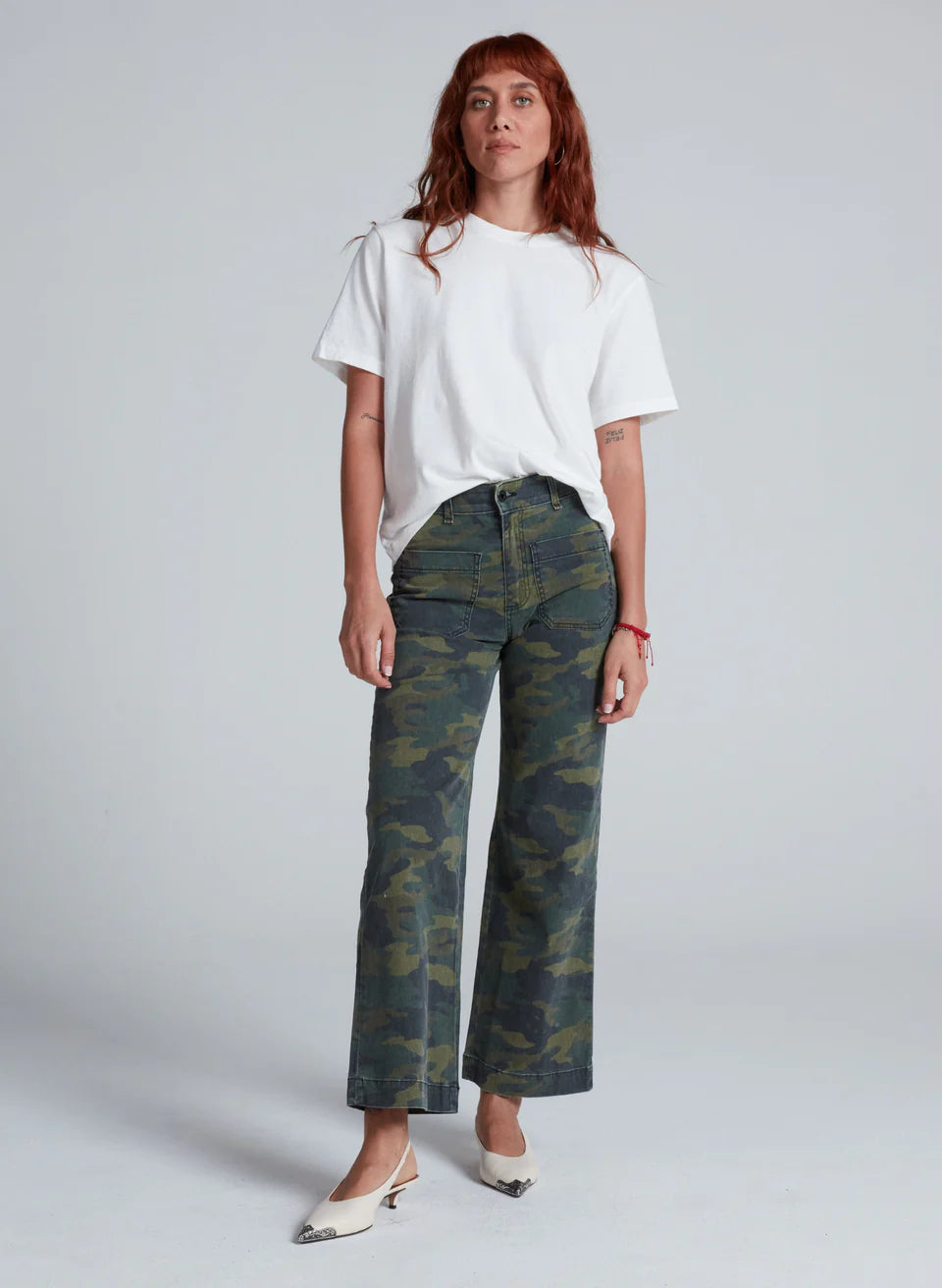Sailor Pant in Printed Camo — view 4