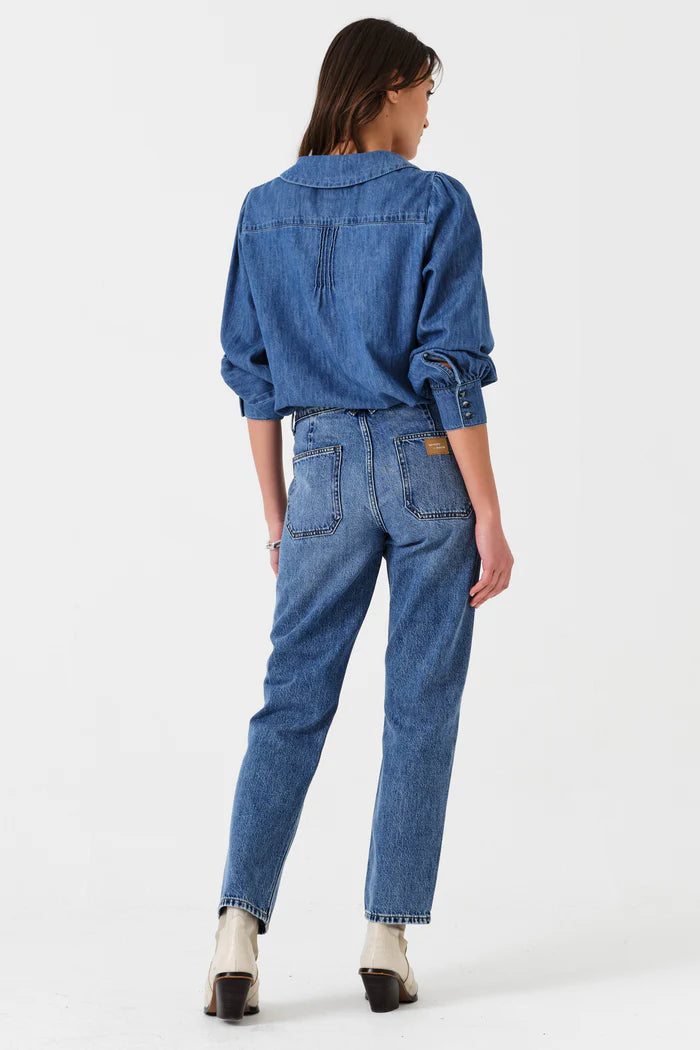 Cara Straight Leg Jean — view 4