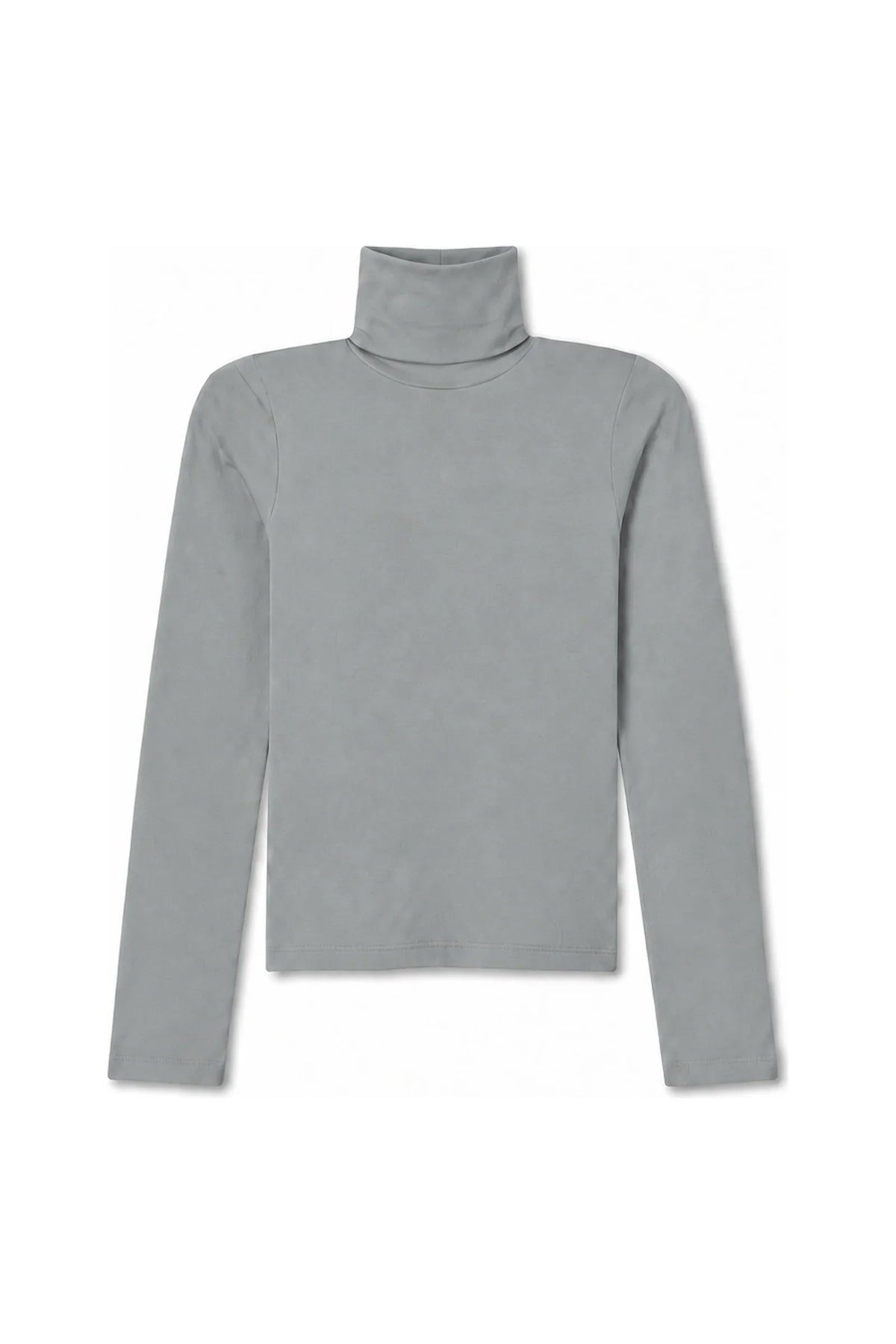 Cindy Long Sleeve Turtleneck in Griffin Gray - view 2