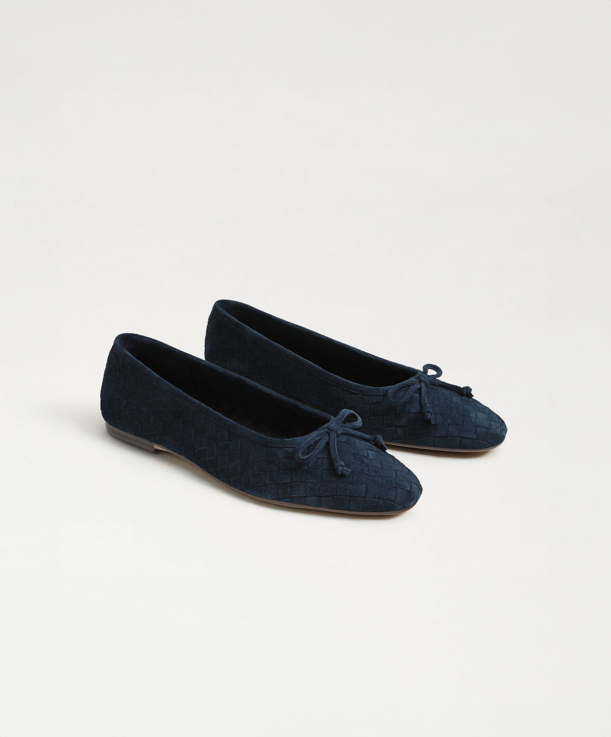 Ruthie Woven Ballet Flat in Oasis Navy