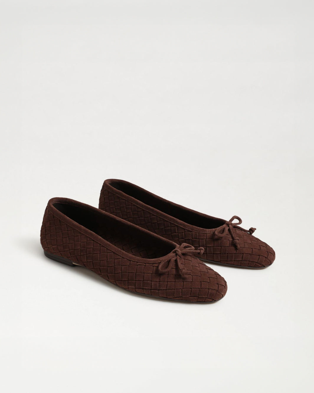 Ruthie Woven Ballet Flat in Ande Brown