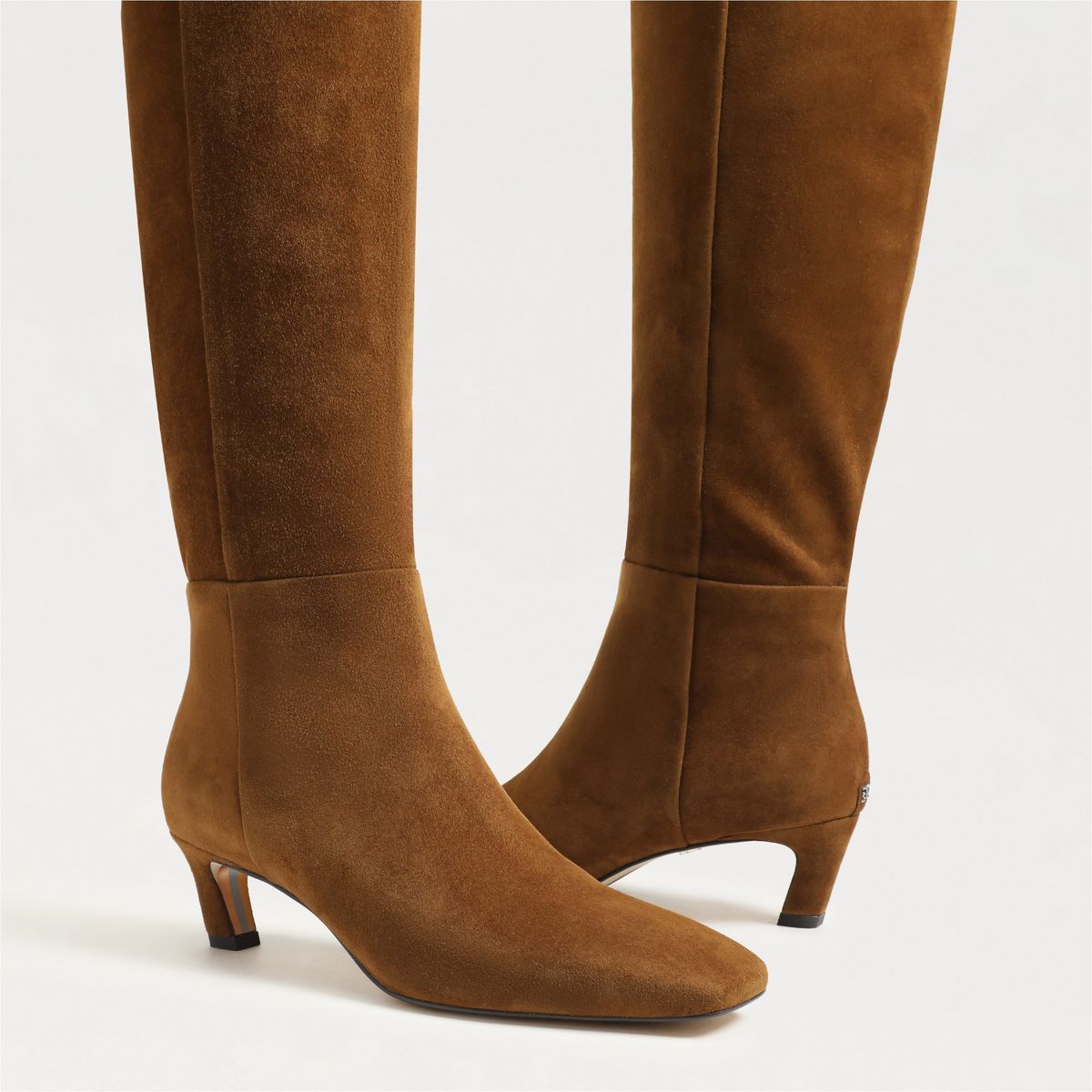 Perla Knee High Boot in Warm Nutmeg — view 6