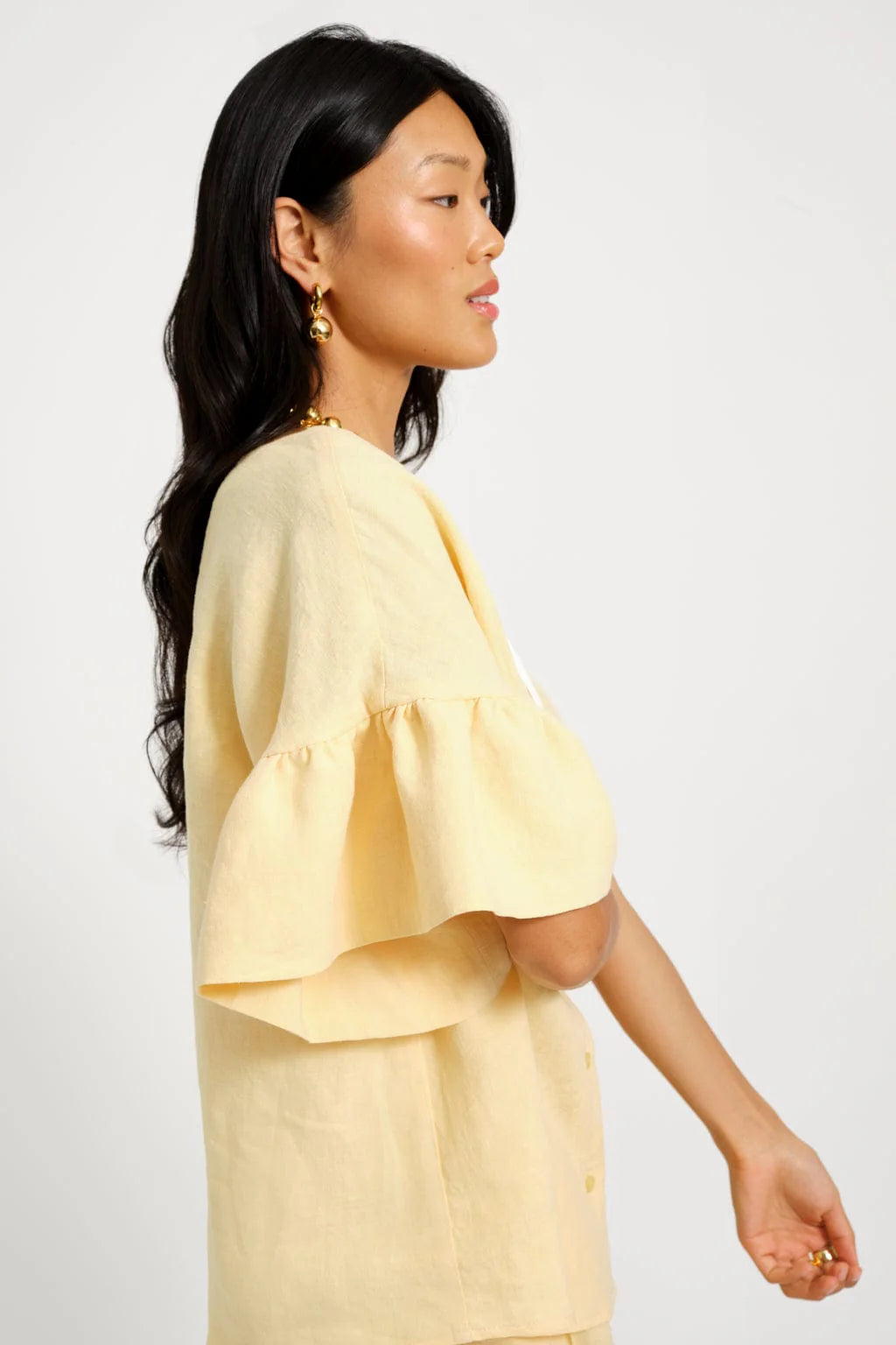 Dottie Blouse in Yellow