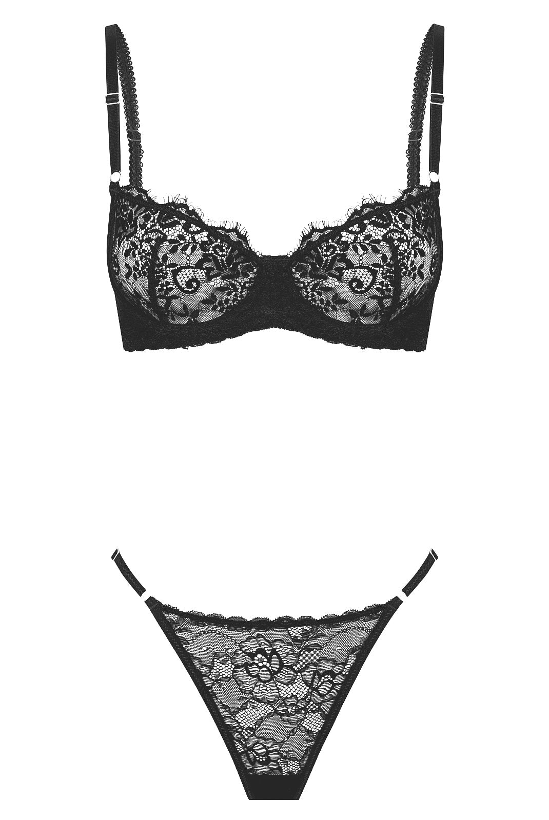 Rosie Thong in Black — view 3