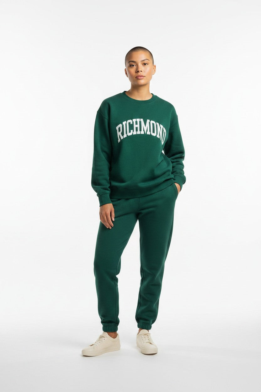 Richmond Varsity Sweatshirt in Green