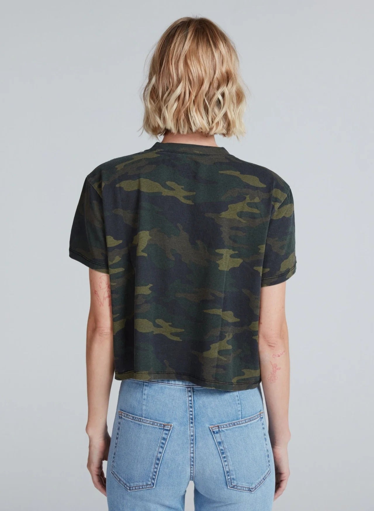 Shrunken Boy Tee in Camo — view 3