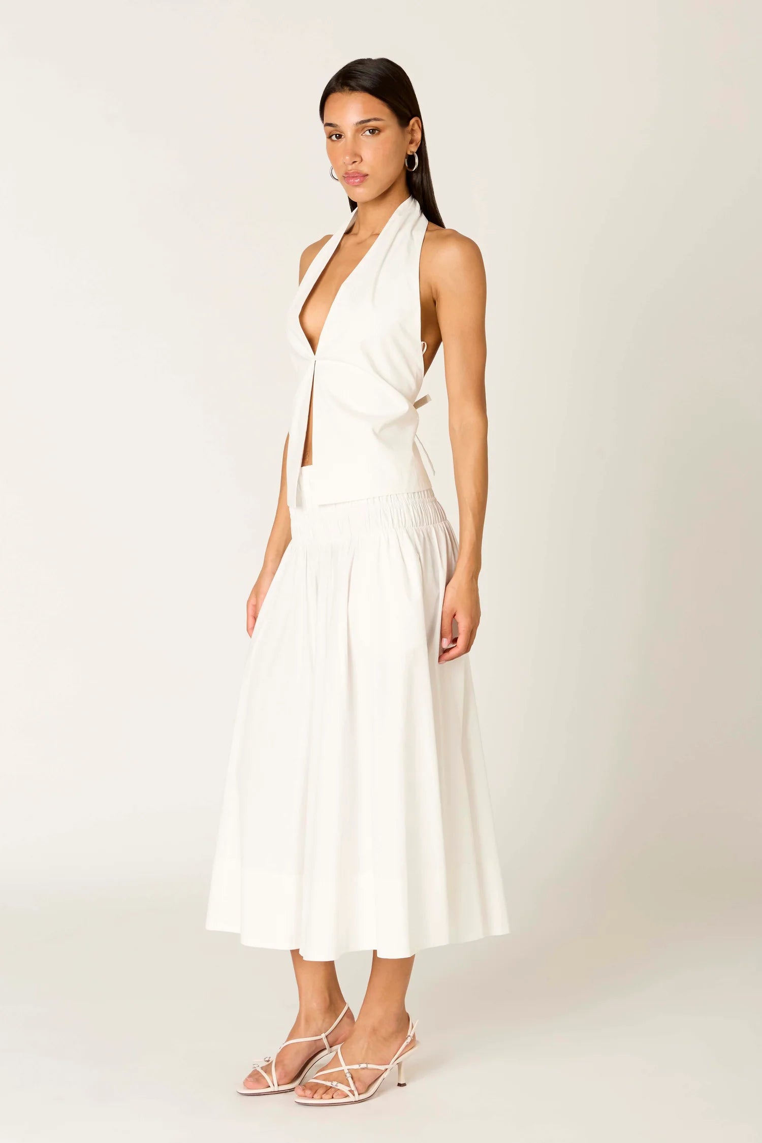 Stefano Skirt in White