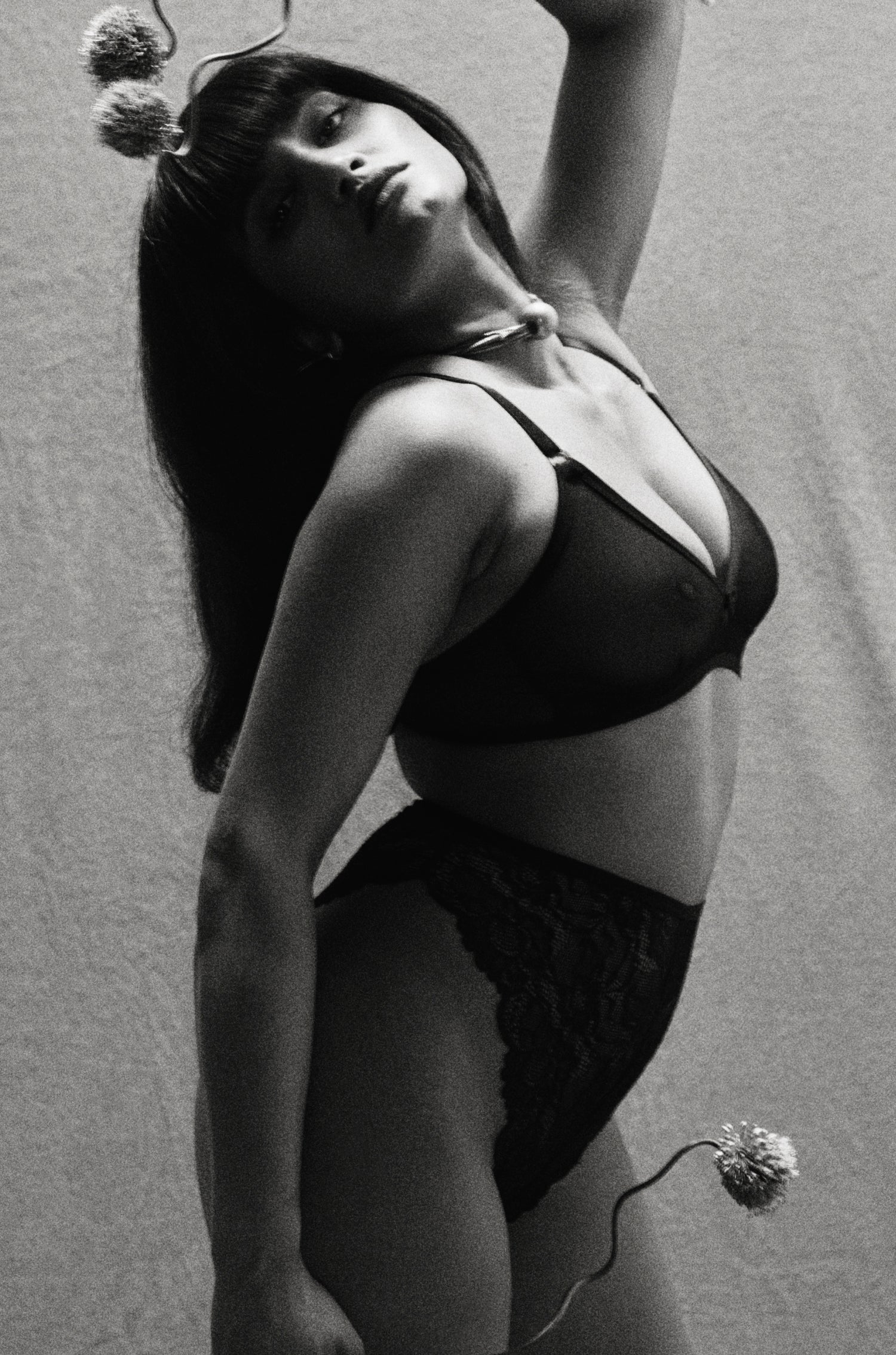 Dora Panties in Black Lace — view 5