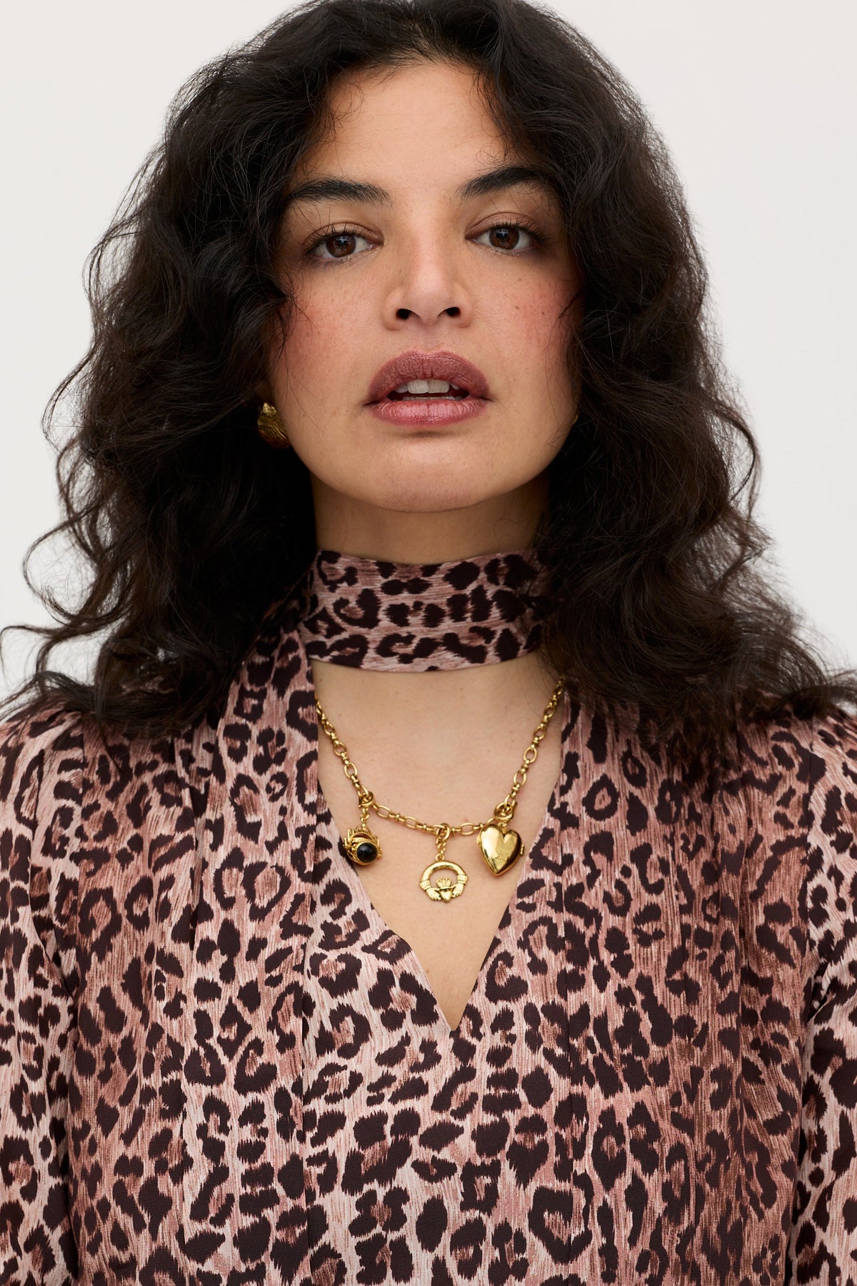 Moss Top in Leopard Brown — view 3