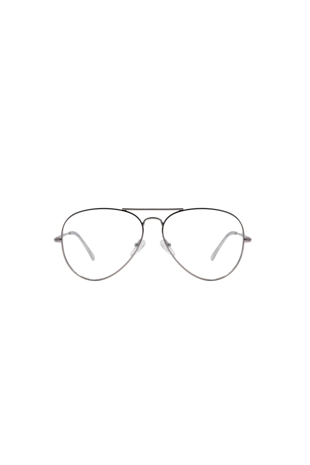 Maverick Blue Light Readers in Silver — view 2