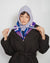 Lilac Hood with Tie