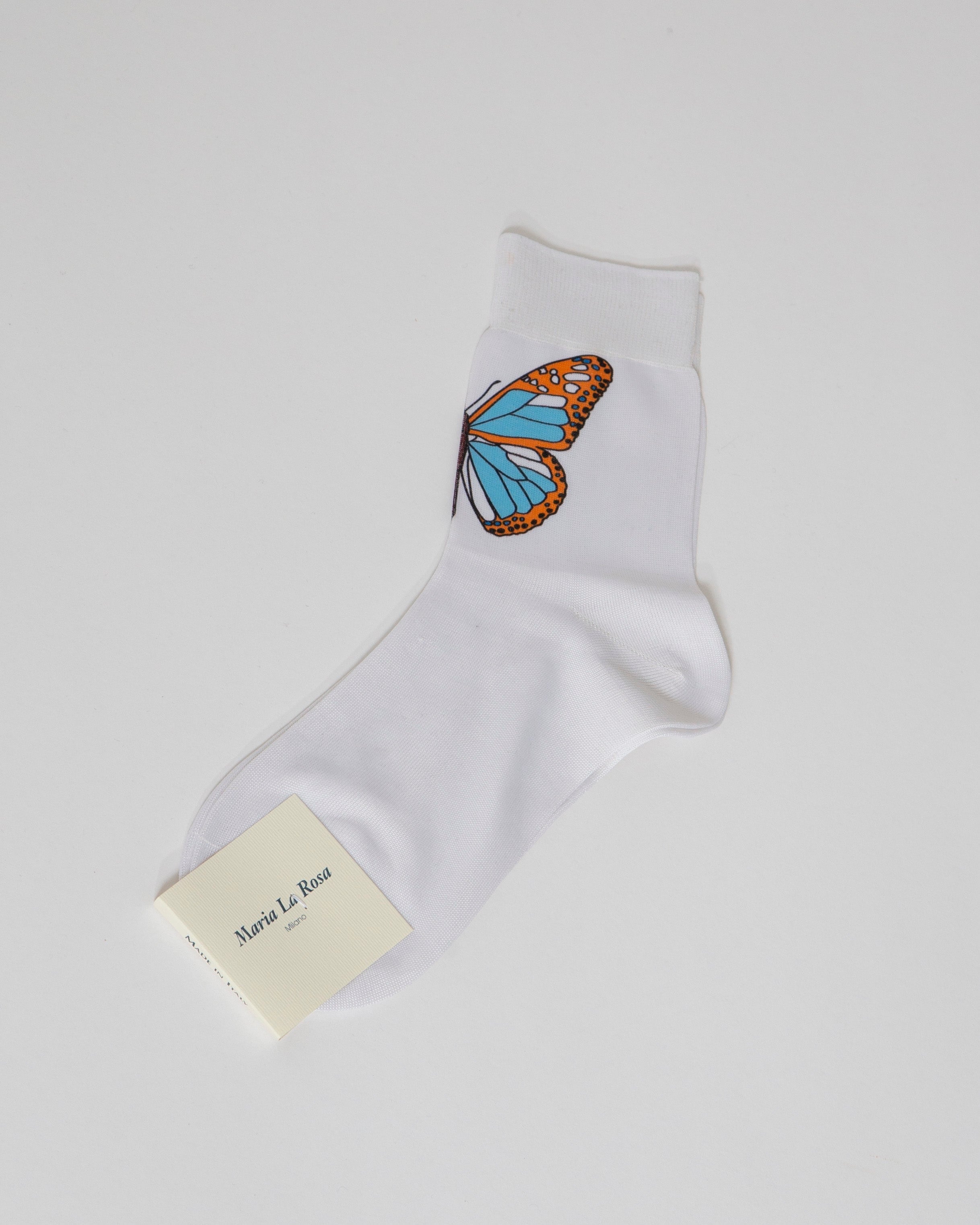 Wings Socks in Butterfly Turquoise