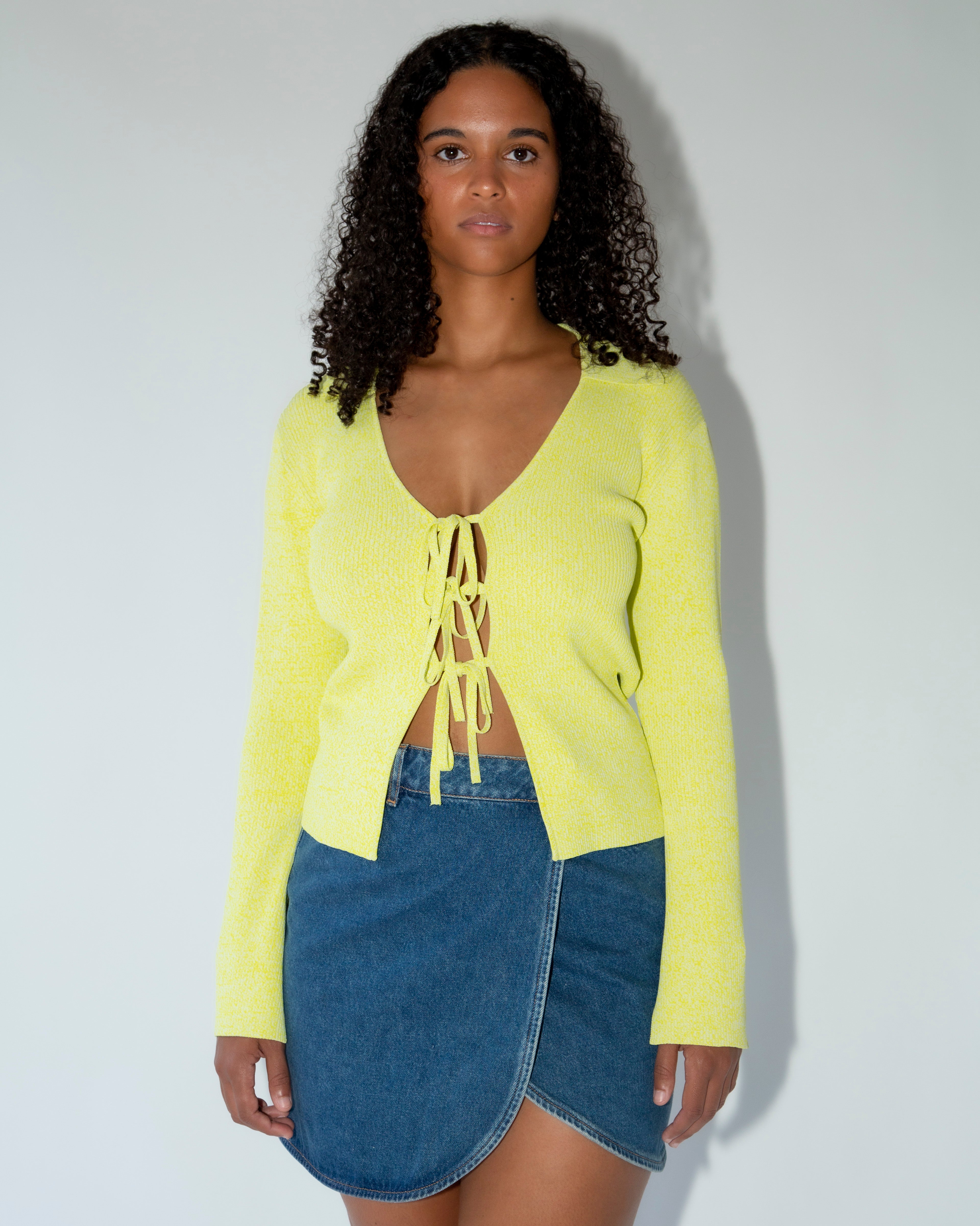 Adel Ribbed Cardigan